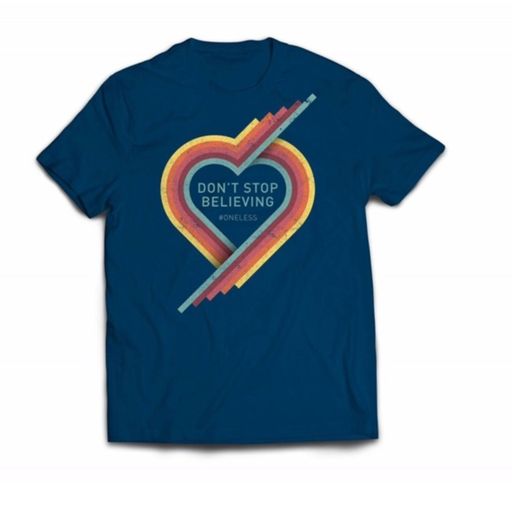 Don’t Stop Believing Adoption Tee Fundraiser